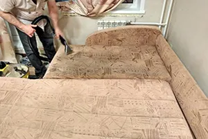 Химчистка дивана из велюра цена
