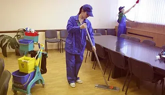 Генеральная уборка в офисе
