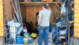 Уборка в гаражах
