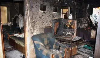 Уборка в коттедже после пожара и ЧП