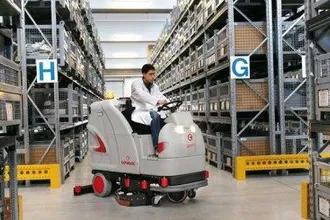 Сухое обеспыливание полов