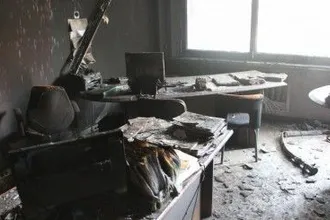 Уборка в офисе после пожара и ЧП