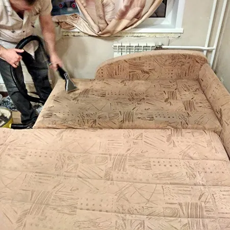 Химчистка углового дивана