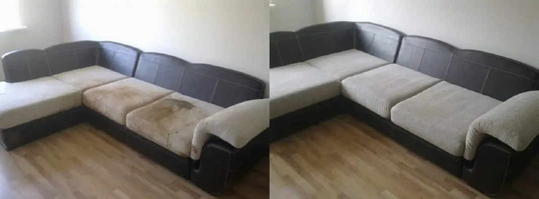 химчистка углового дивана